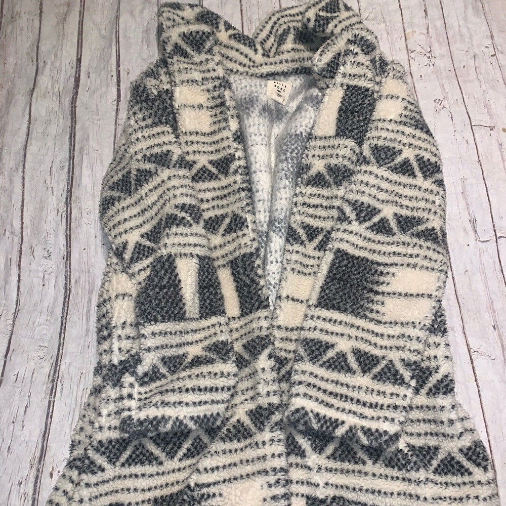 The Buckle Billabong Montreal Polar fleece long coat L - Picture 6 of 7